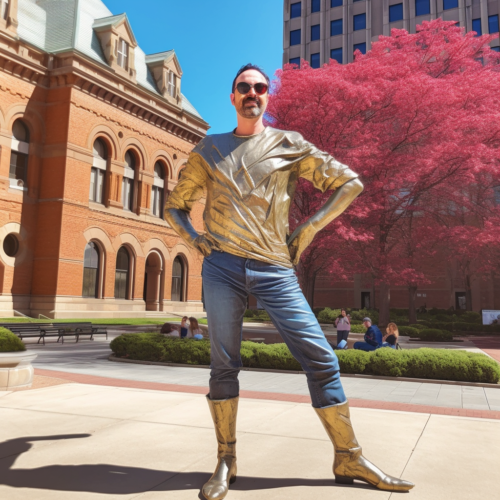 Councilman Roszel’s High-Heeled Adventure Inspires City to Erect Provocative Statue